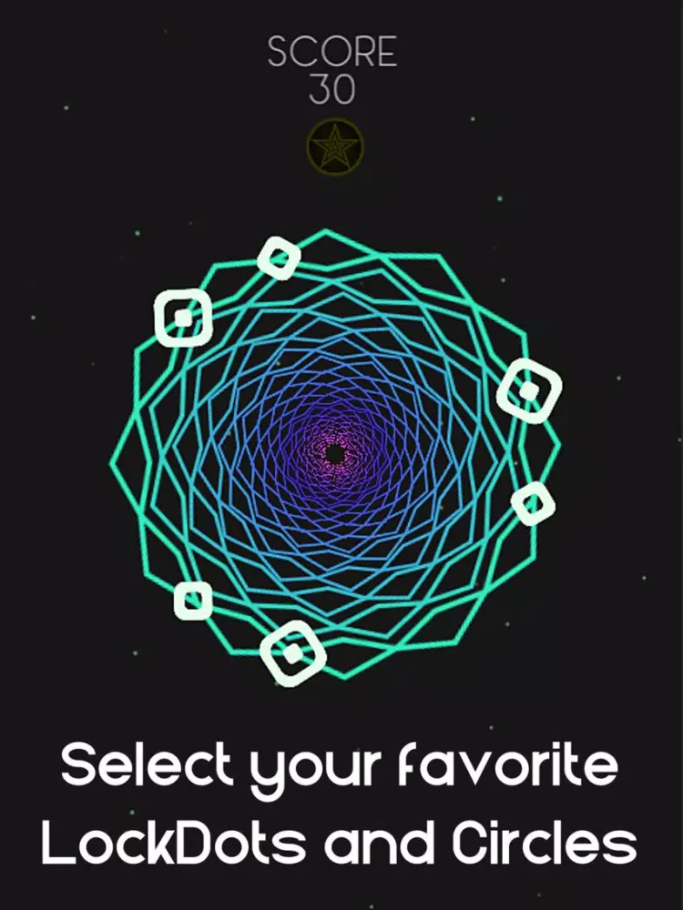 Скриншоты Lock Dots - Space Odyssey iPad 