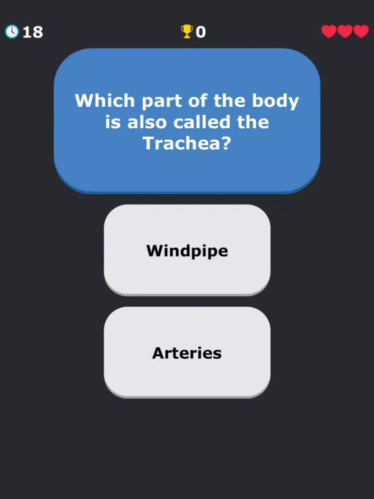 تصاویر Anatomy Quiz: Science Trivia iPad 