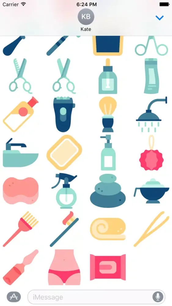 صور Makeup Stickers - Glamour and Beauty Emoji