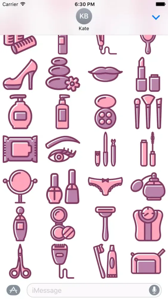 Fashion Stickers - Beauty and Style Emoji應用截圖