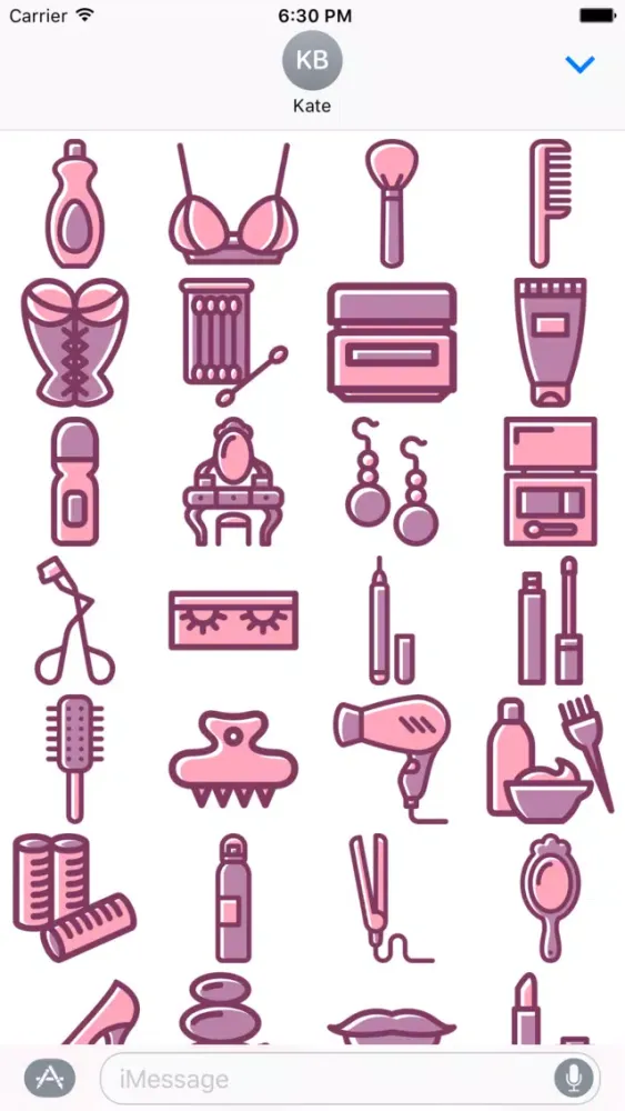 Fashion Stickers - Beauty and Style Emoji應用截圖