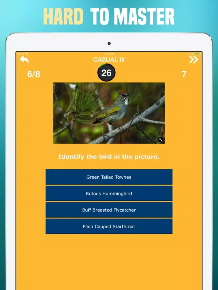 Birds Quiz - Birding Trivia iPad  स्क्रीनशॉट