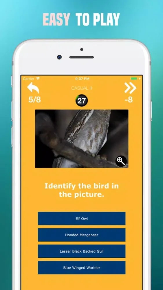 Birds Quiz - Birding Trivia स्क्रीनशॉट