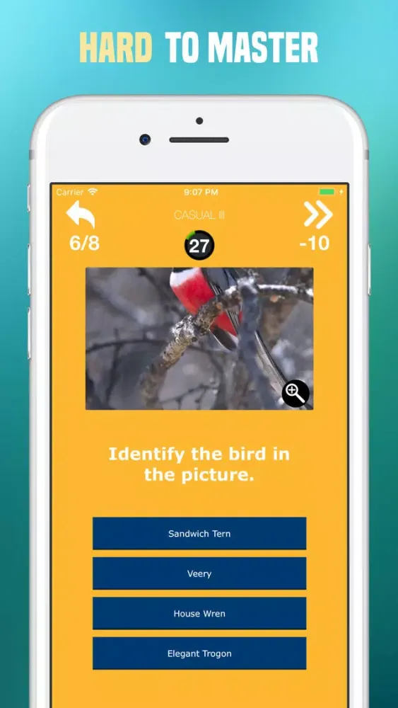 Birds Quiz - Birding Trivia स्क्रीनशॉट