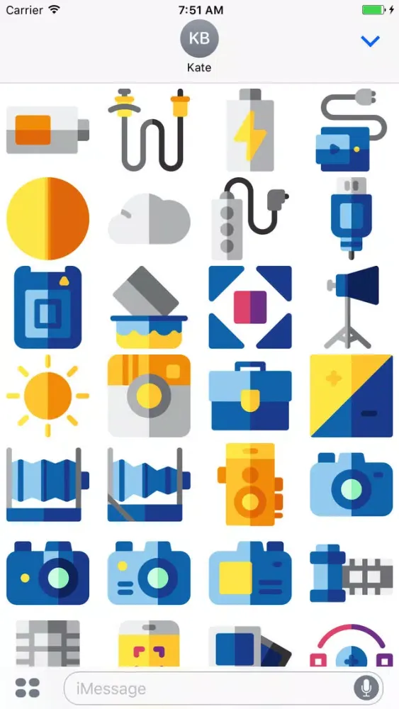 تصاویر CameraMoji - Stickers for Photographers