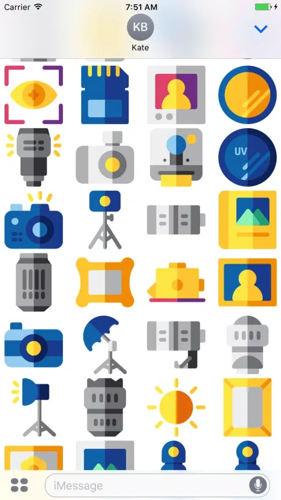 تصاویر CameraMoji - Stickers for Photographers