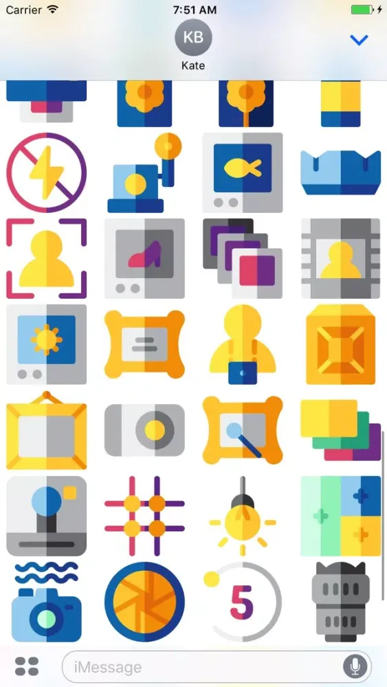 تصاویر CameraMoji - Stickers for Photographers