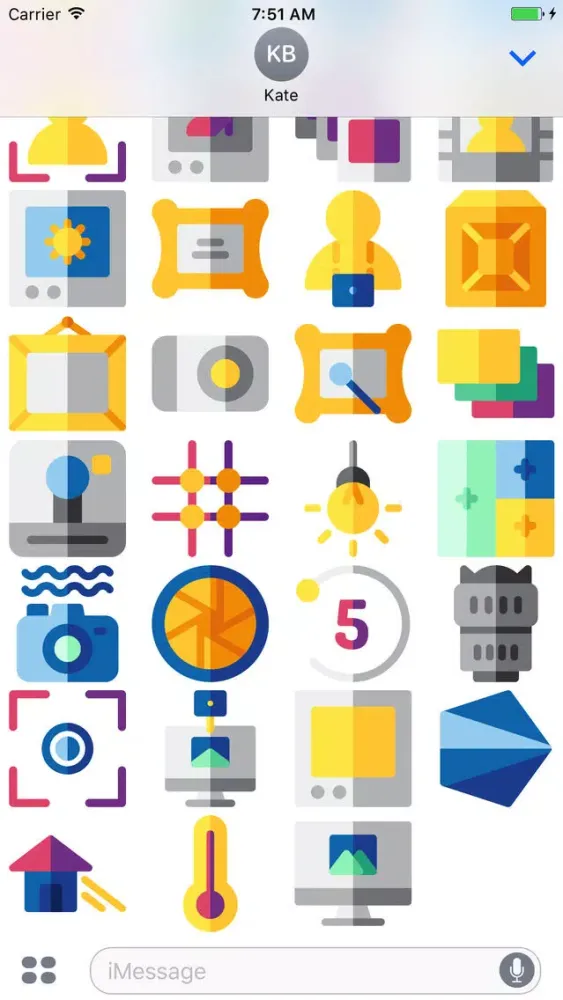 تصاویر CameraMoji - Stickers for Photographers