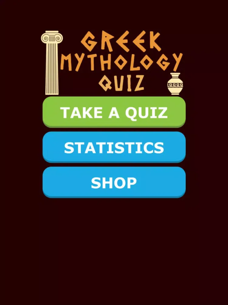 Greek Mythology Quiz - Greece iPad 应用截图