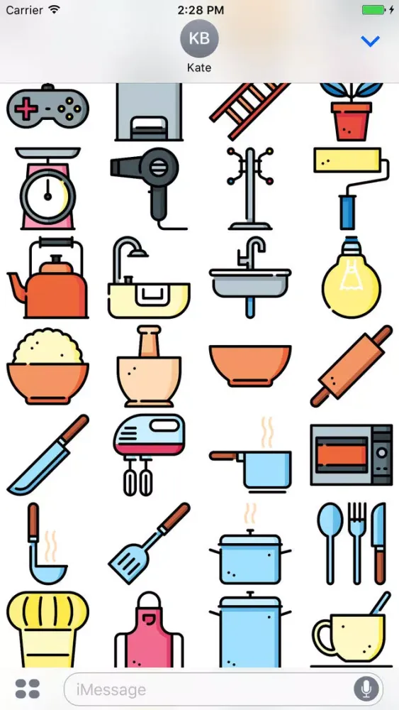 Скриншоты HouseMoji - Stickers for Maids
