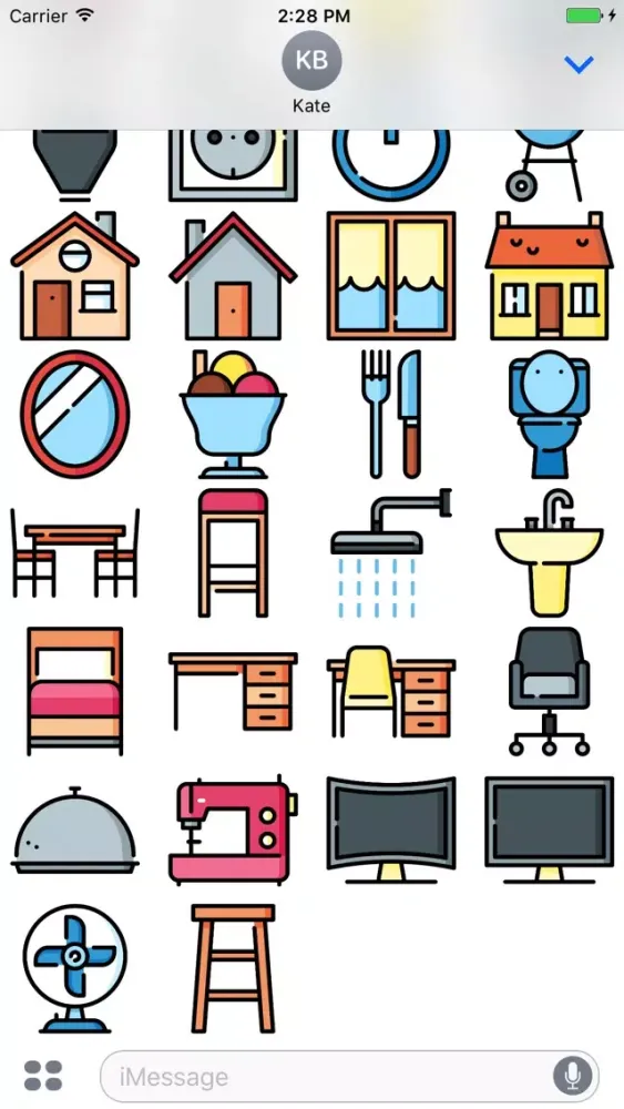 Скриншоты HouseMoji - Stickers for Maids