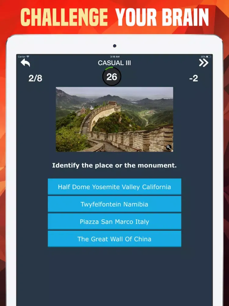 Iconic Places Trivia -Pic Quiz iPad  স্ক্রিনশট