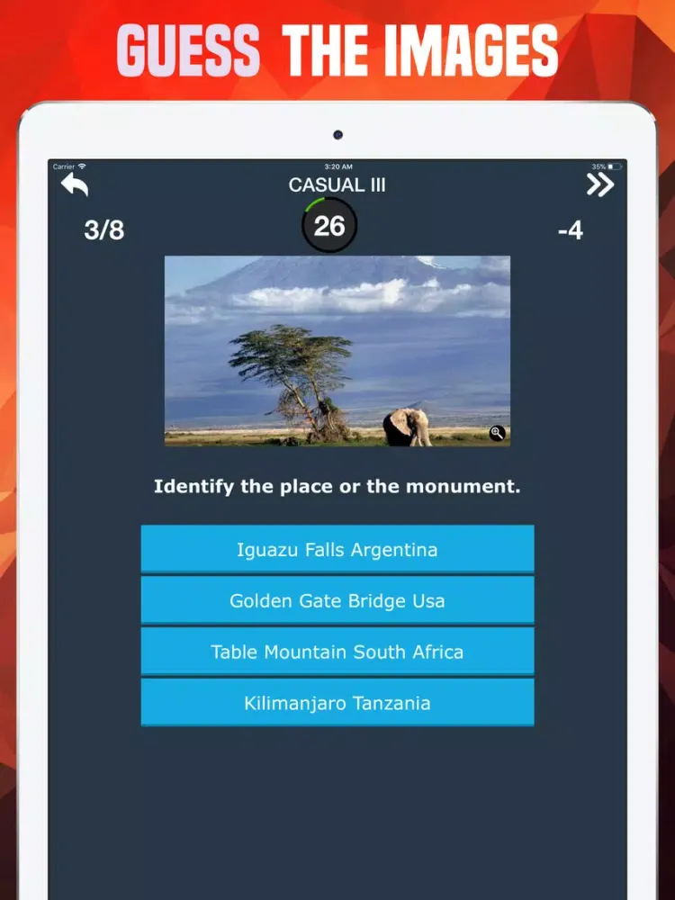 Iconic Places Trivia -Pic Quiz iPad  স্ক্রিনশট