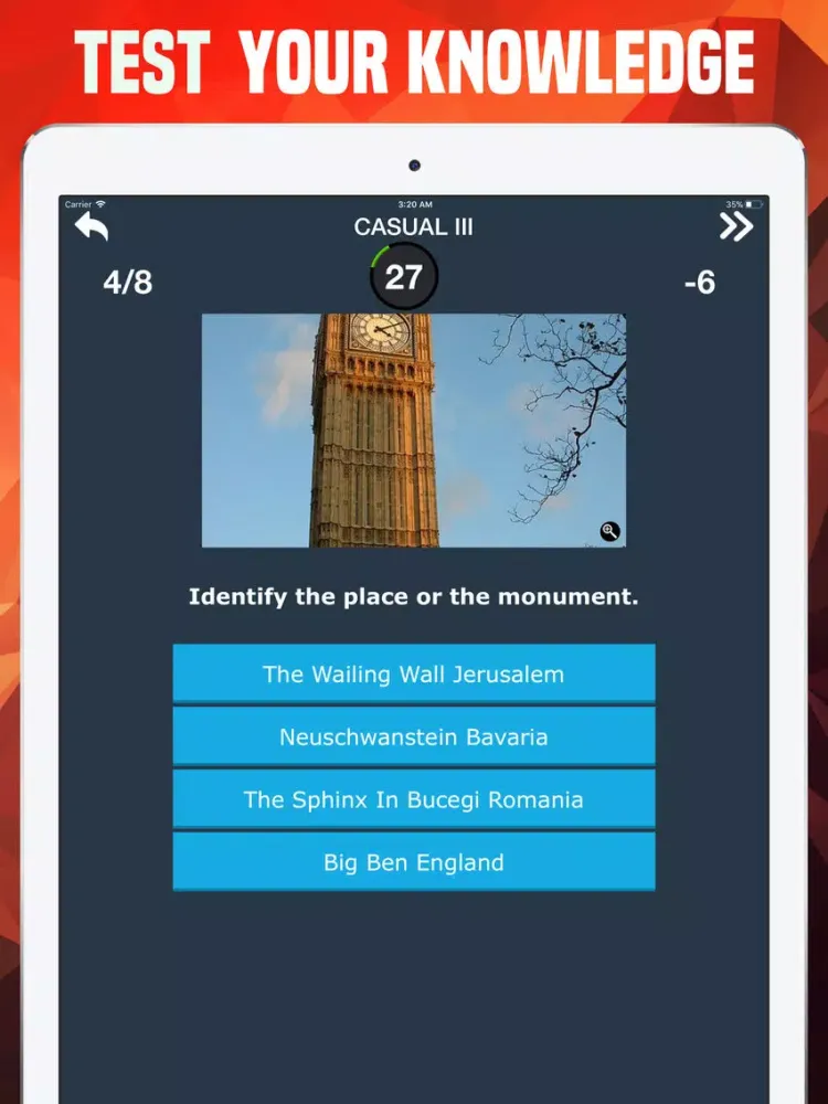 Iconic Places Trivia -Pic Quiz iPad  স্ক্রিনশট