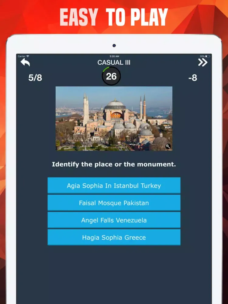 Iconic Places Trivia -Pic Quiz iPad  স্ক্রিনশট