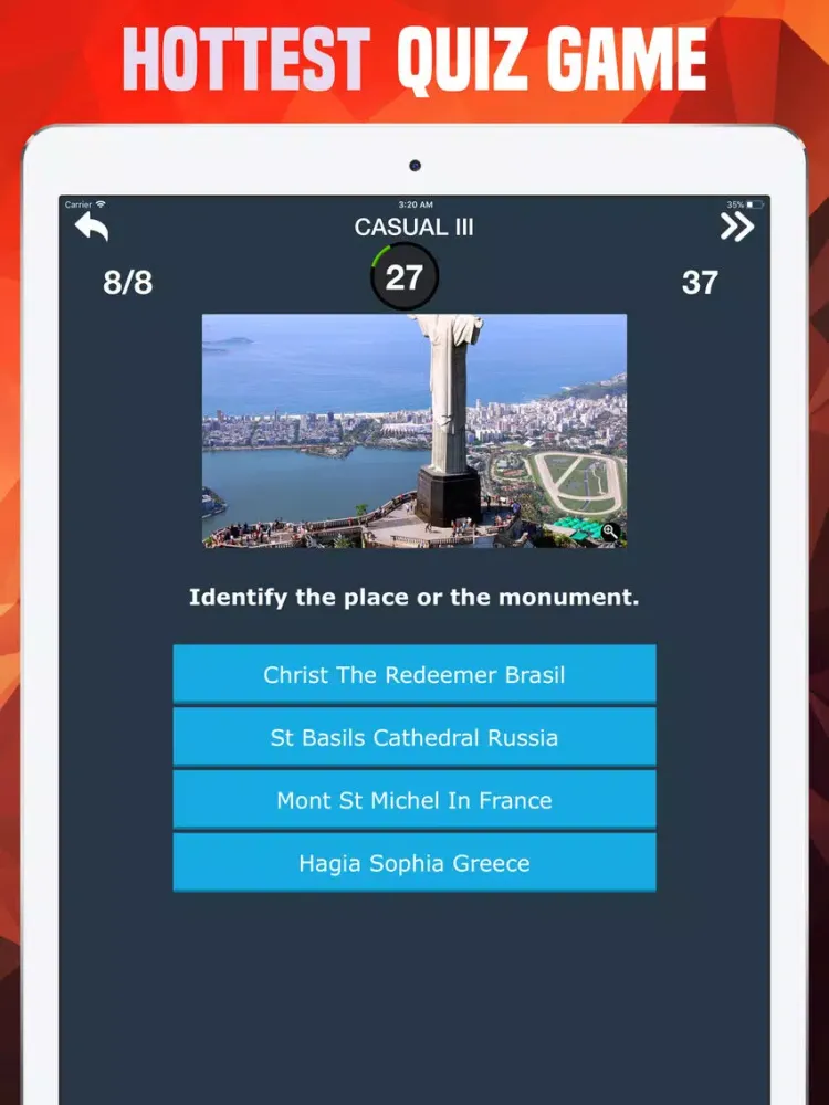 Iconic Places Trivia -Pic Quiz iPad  স্ক্রিনশট