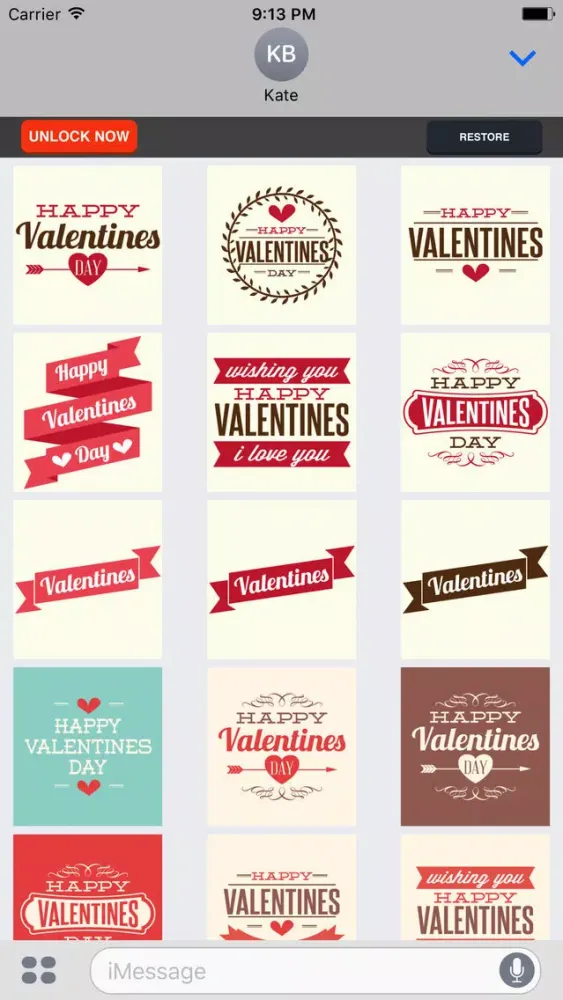 I Love You - Couple Stickers for Valentine's Day Screenshots