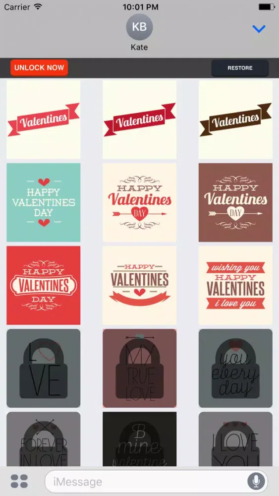 I Love You - Couple Stickers for Valentine's Day Screenshots
