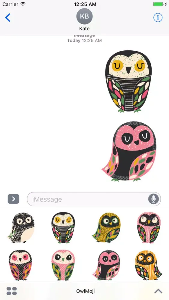 تصاویر OwlMoji - Cute Owls Stickers