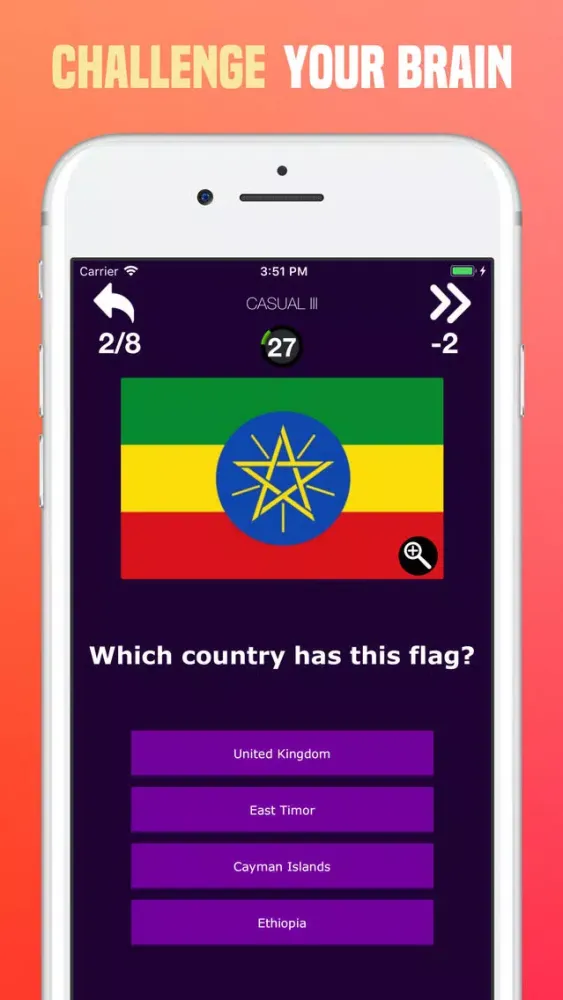 World Flags Quiz -Guess Trivia Ekran Görüntüleri
