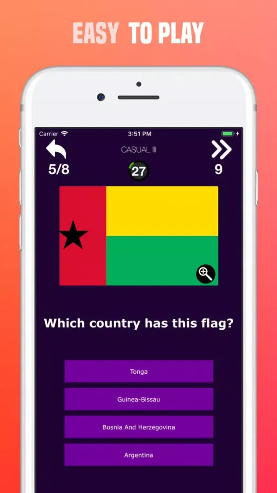 World Flags Quiz -Guess Trivia Ekran Görüntüleri