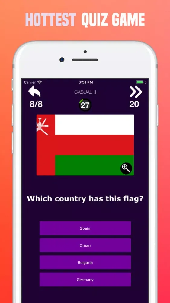 World Flags Quiz -Guess Trivia Ekran Görüntüleri