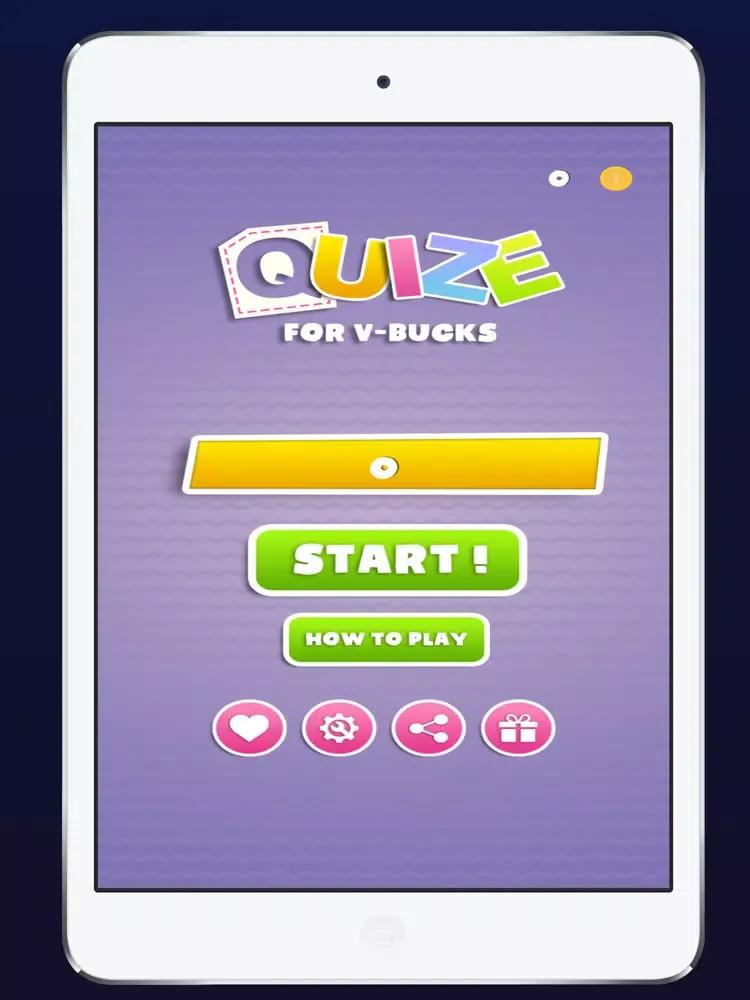 Screenshot di V-Bucks Quiz FortQuiz Chalange iPad 
