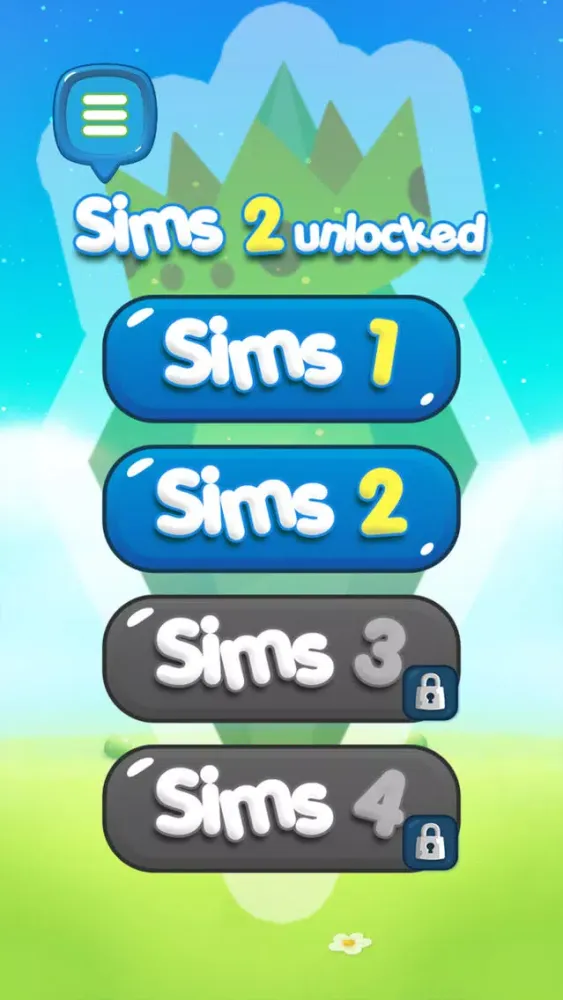 All-sims-versions-Quiz スクリーンショット