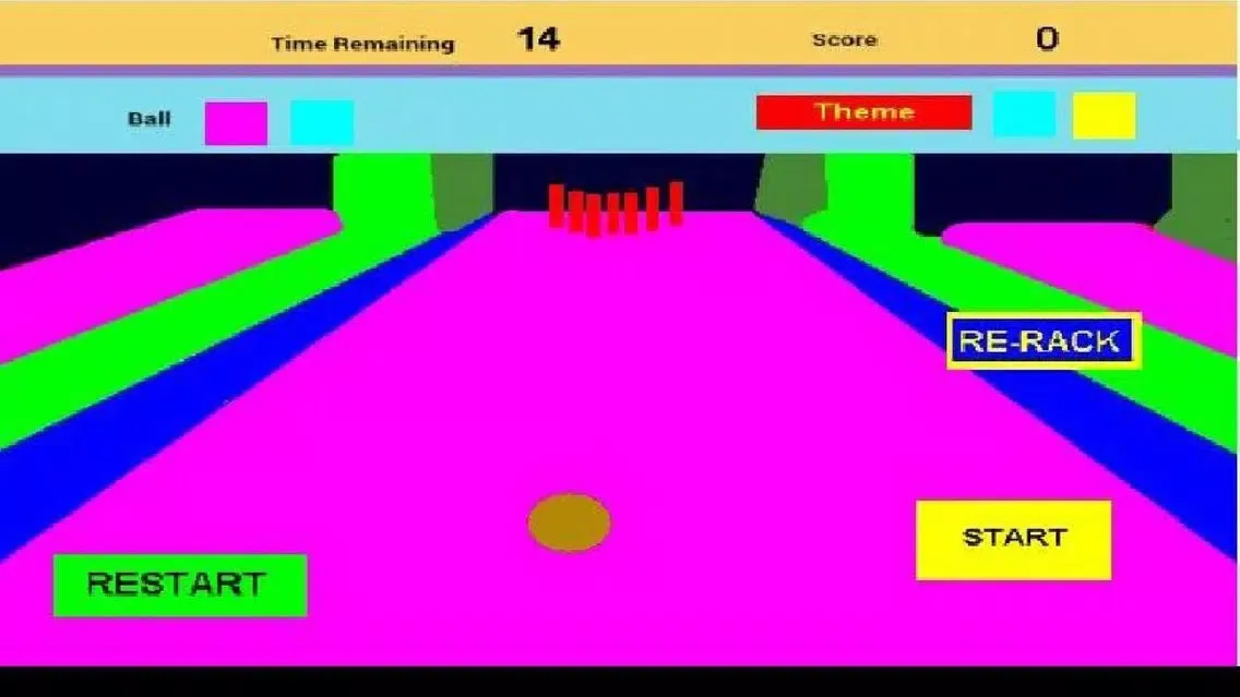Bowling Game Strike スクリーンショット