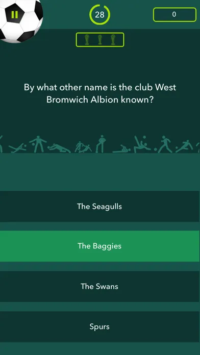 Trivial Soccer Quiz Screenshots
