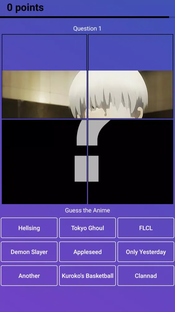Anime Quiz, Game, Test — Guess Screenshots