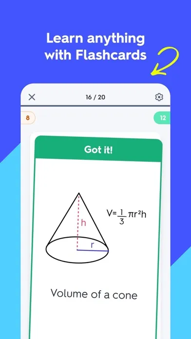 Captures d'écran de Quizlet: AI-powered Flashcards