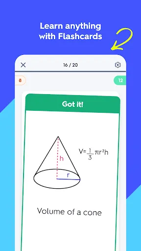 Ảnh chụp màn hình của Quizlet: AI-powered Flashcards