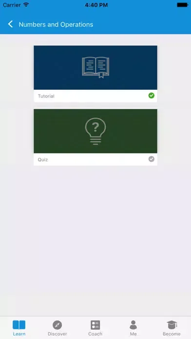 Capturas de pantalla de Learn Algebra I by GLB