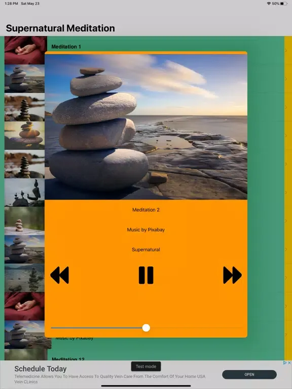 Captures d'écran de SuperNatural Meditation Music iPad 