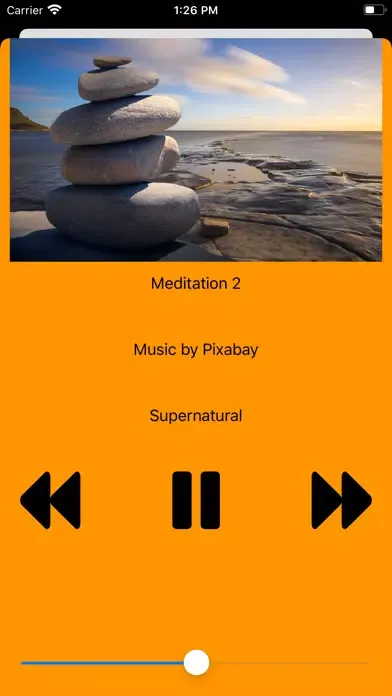 Captures d'écran de SuperNatural Meditation Music