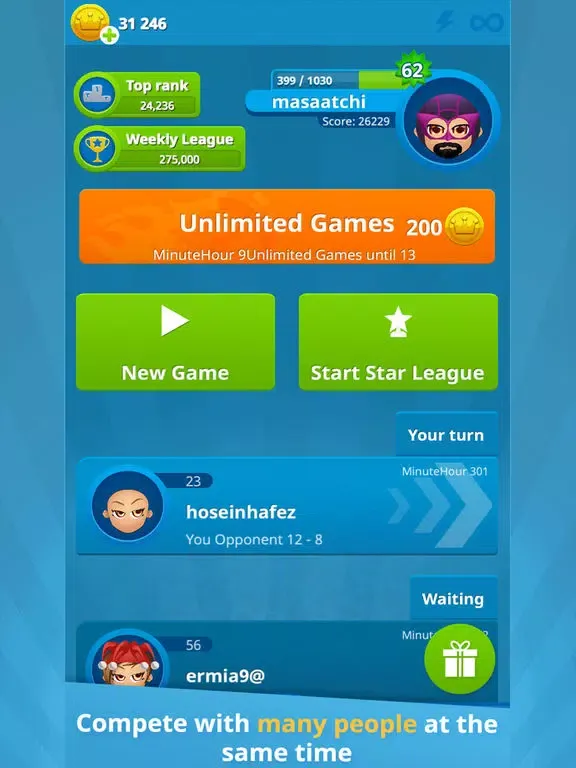 Quiz of Kings (online) iPad 應用截圖