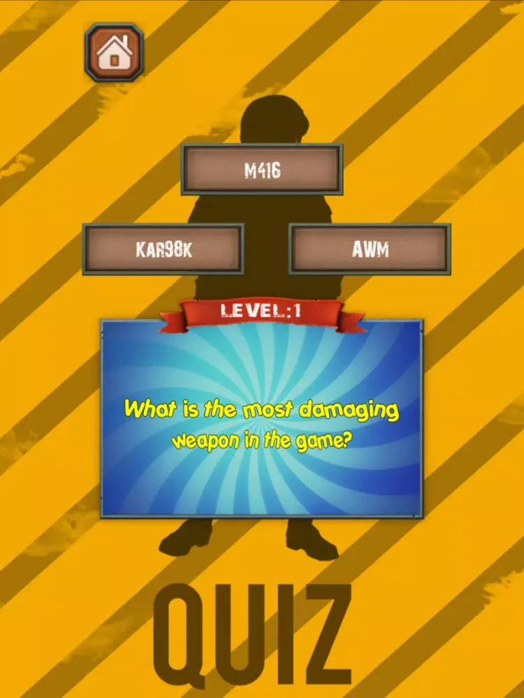 Tangkapan skrin P-U-B-G-QUIZ BattaleGround iPad 