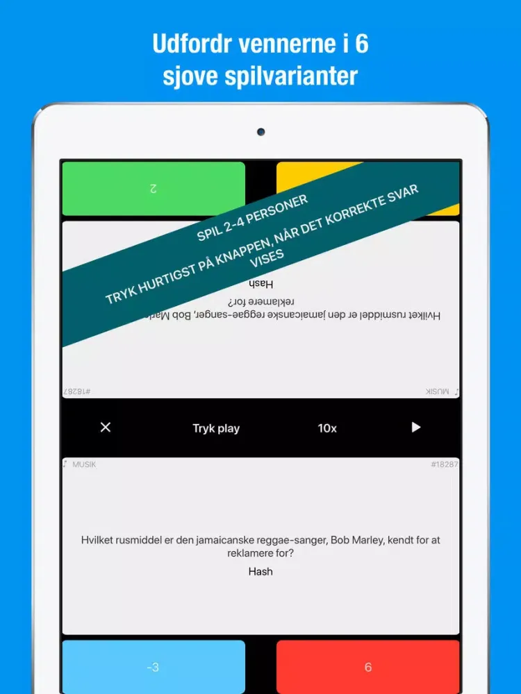 Hvem ved mest? iPad  Ekran Görüntüleri