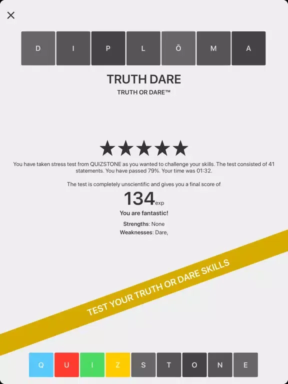 Capturas de tela do Truth or Dare™ Party iPad 