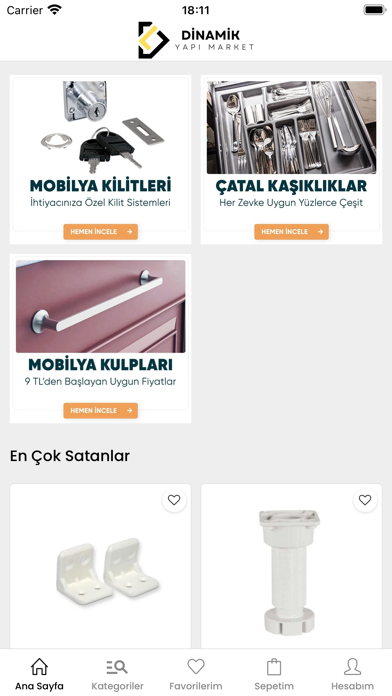 Capturas de pantalla de Dinamik Yapı Market