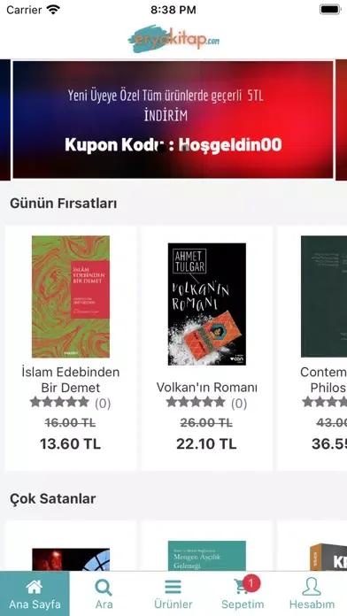 EryaKitap سکرین شاٹس