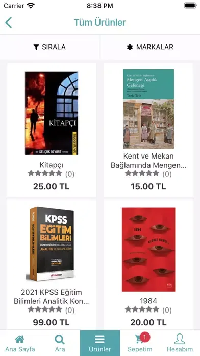 EryaKitap سکرین شاٹس