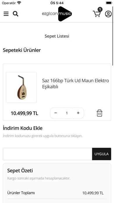 Ezgican Müzik Ekran Görüntüleri