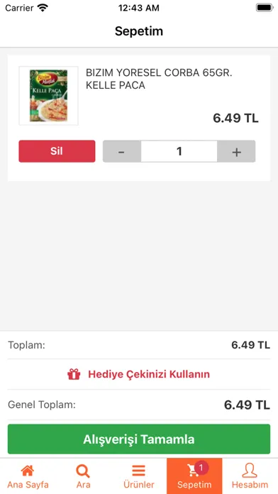 Tangkapan layar Firat AVM
