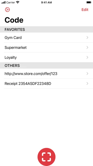 Capturas de pantalla de Code - QR Code Scanner