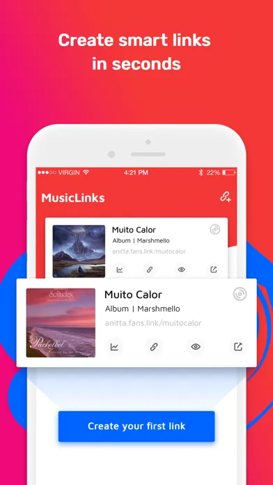ภาพหน้าจอของ MusicLink - Promote Your Music