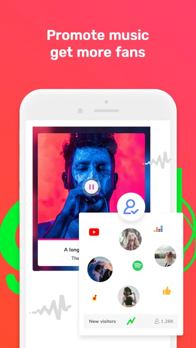 ภาพหน้าจอของ MusicLink - Promote Your Music