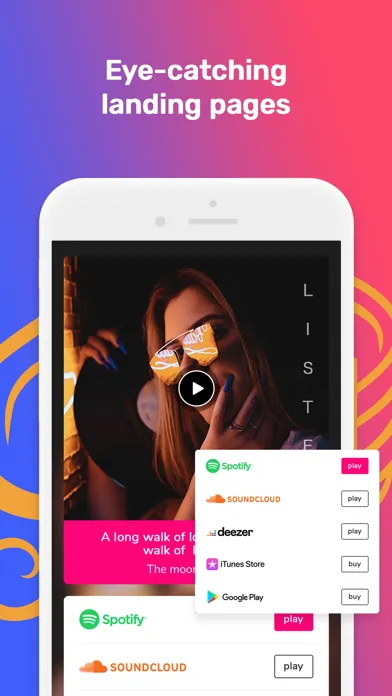 ภาพหน้าจอของ MusicLink - Promote Your Music