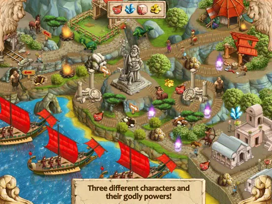 The Demigods iPad 应用截图